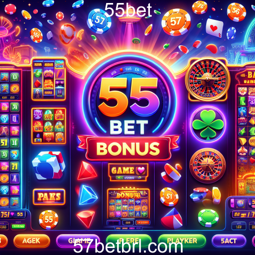 A Emoção dos Jogos de Bônus no 55bet